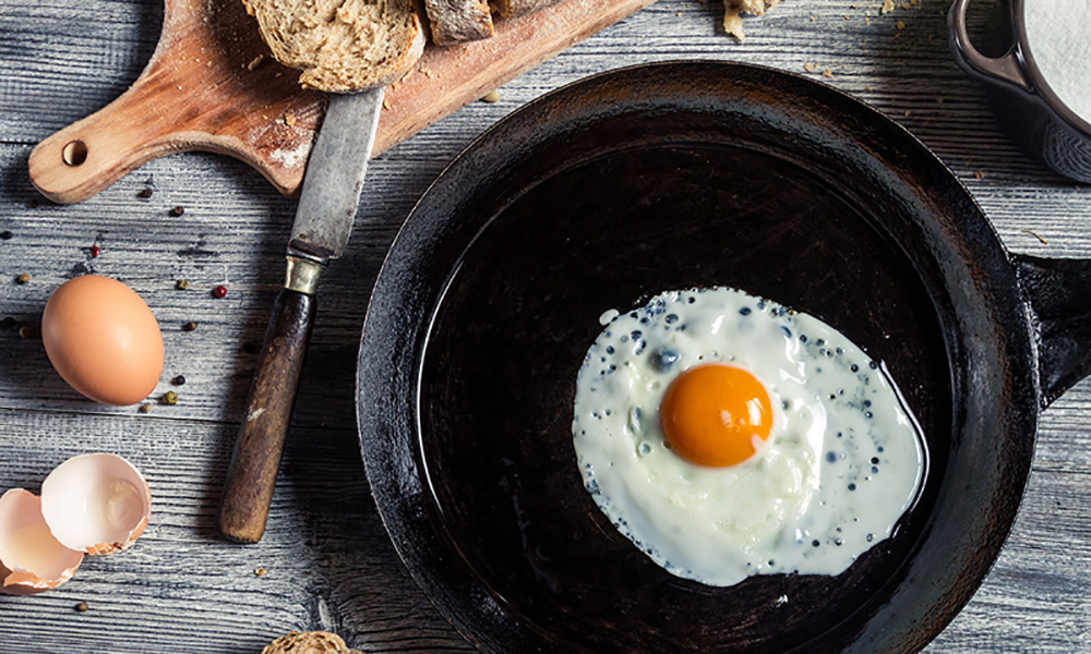 omelette a deguster avec du pain